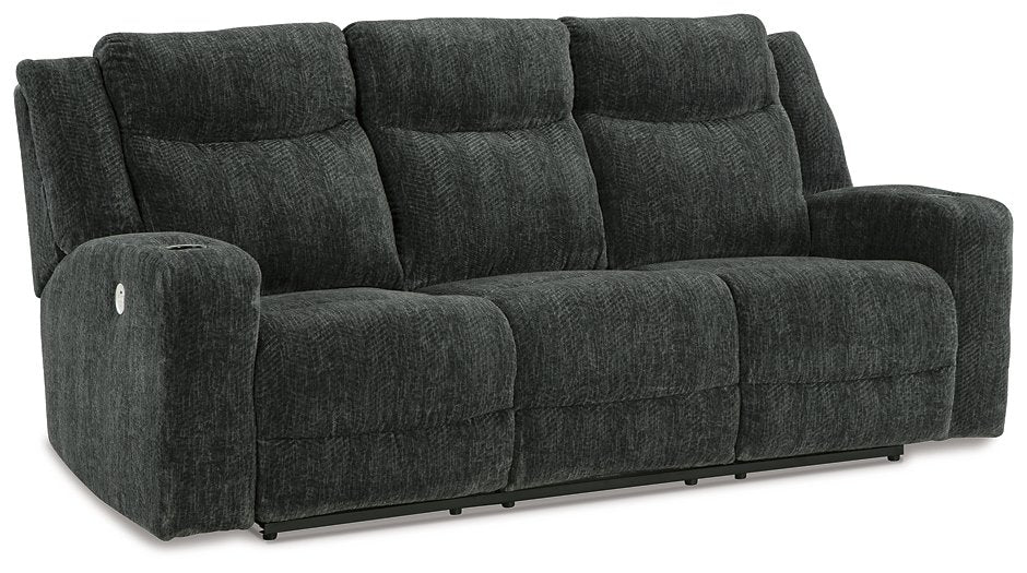 Martinglenn Power Reclining Sofa with Drop Down Table - Pull Up A Couch