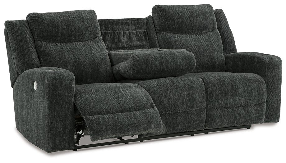 Martinglenn Power Reclining Sofa with Drop Down Table - Pull Up A Couch