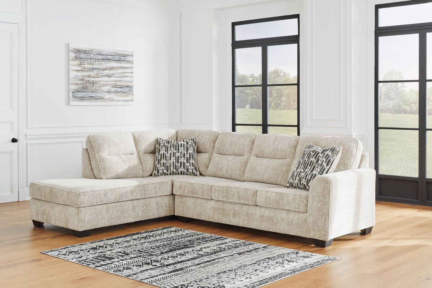 Lonoke 2-Piece Sectional with Chaise - Pull Up A Couch