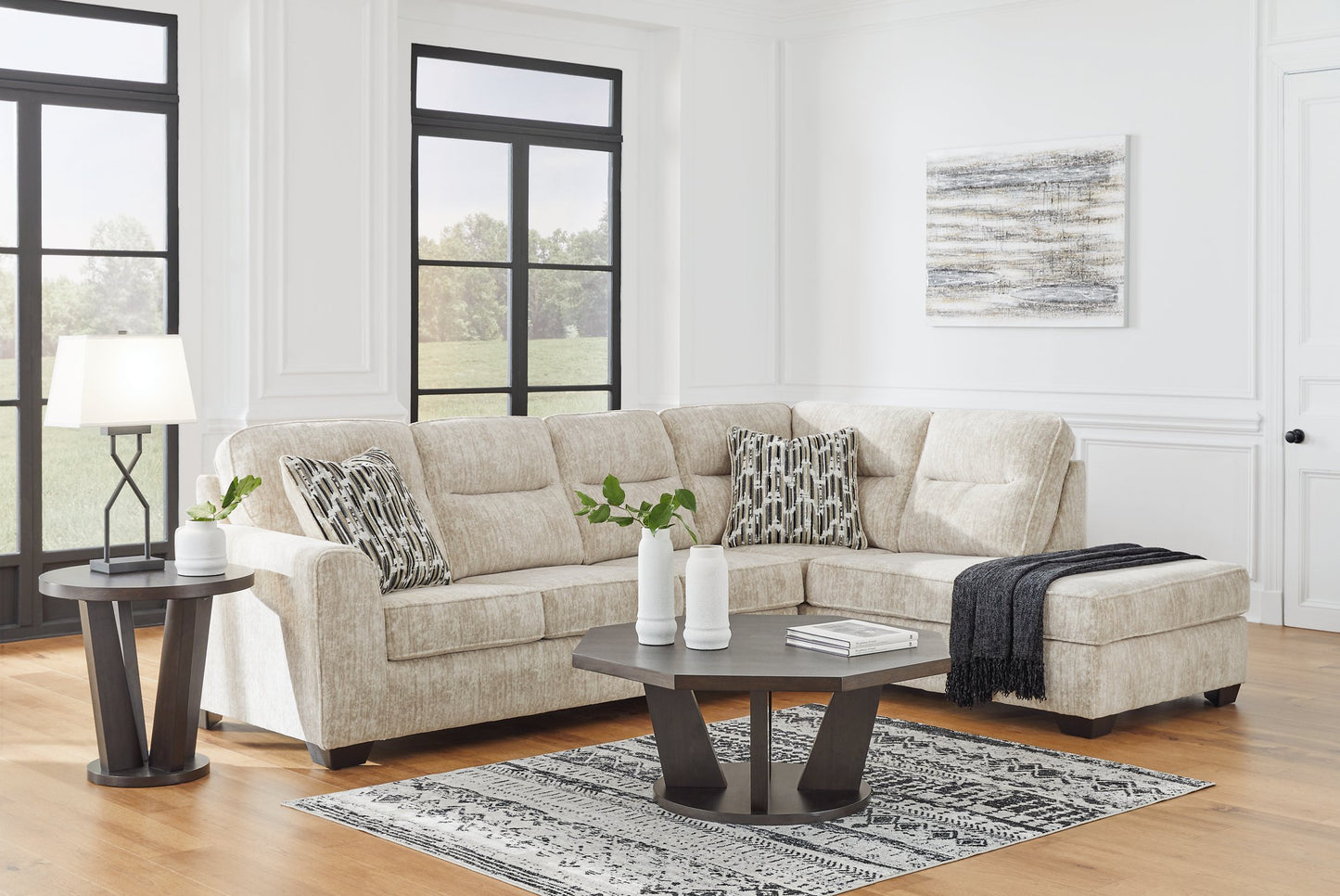 Lonoke 2-Piece Sectional with Chaise - Pull Up A Couch