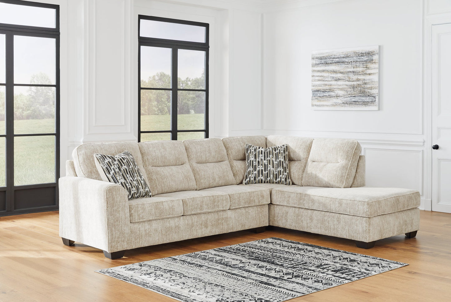 Lonoke 2-Piece Sectional with Chaise - Pull Up A Couch