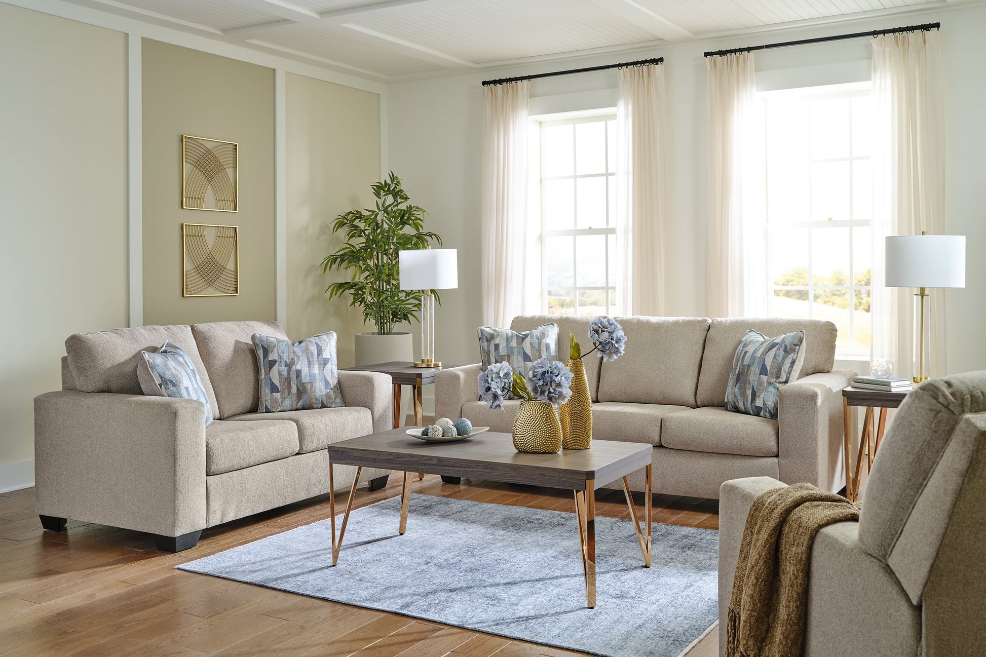 Deltona Living Room Set - Pull Up A Couch