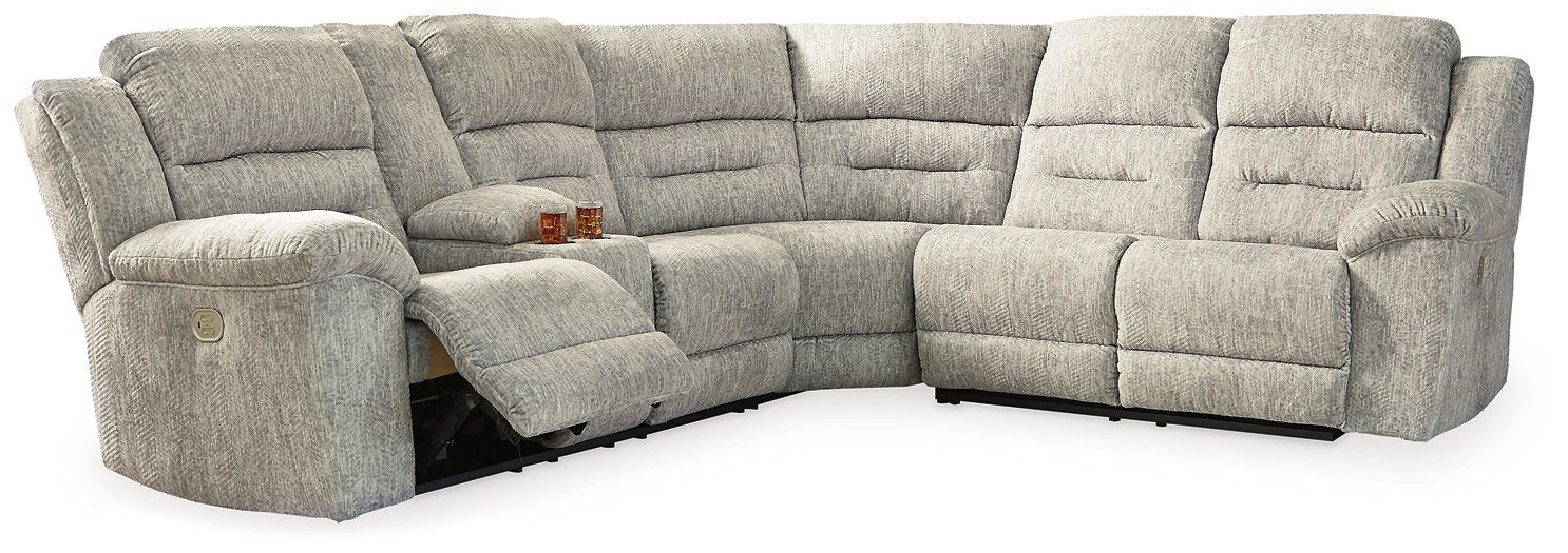 Family Den Power Reclining Sectional - Pull Up A Couch