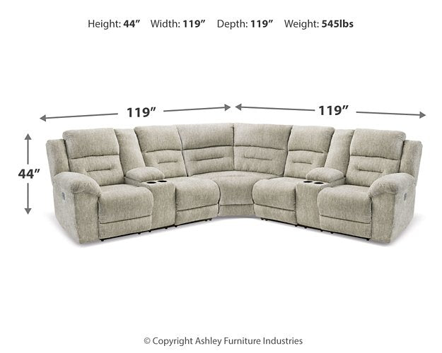 Family Den Power Reclining Sectional - Pull Up A Couch