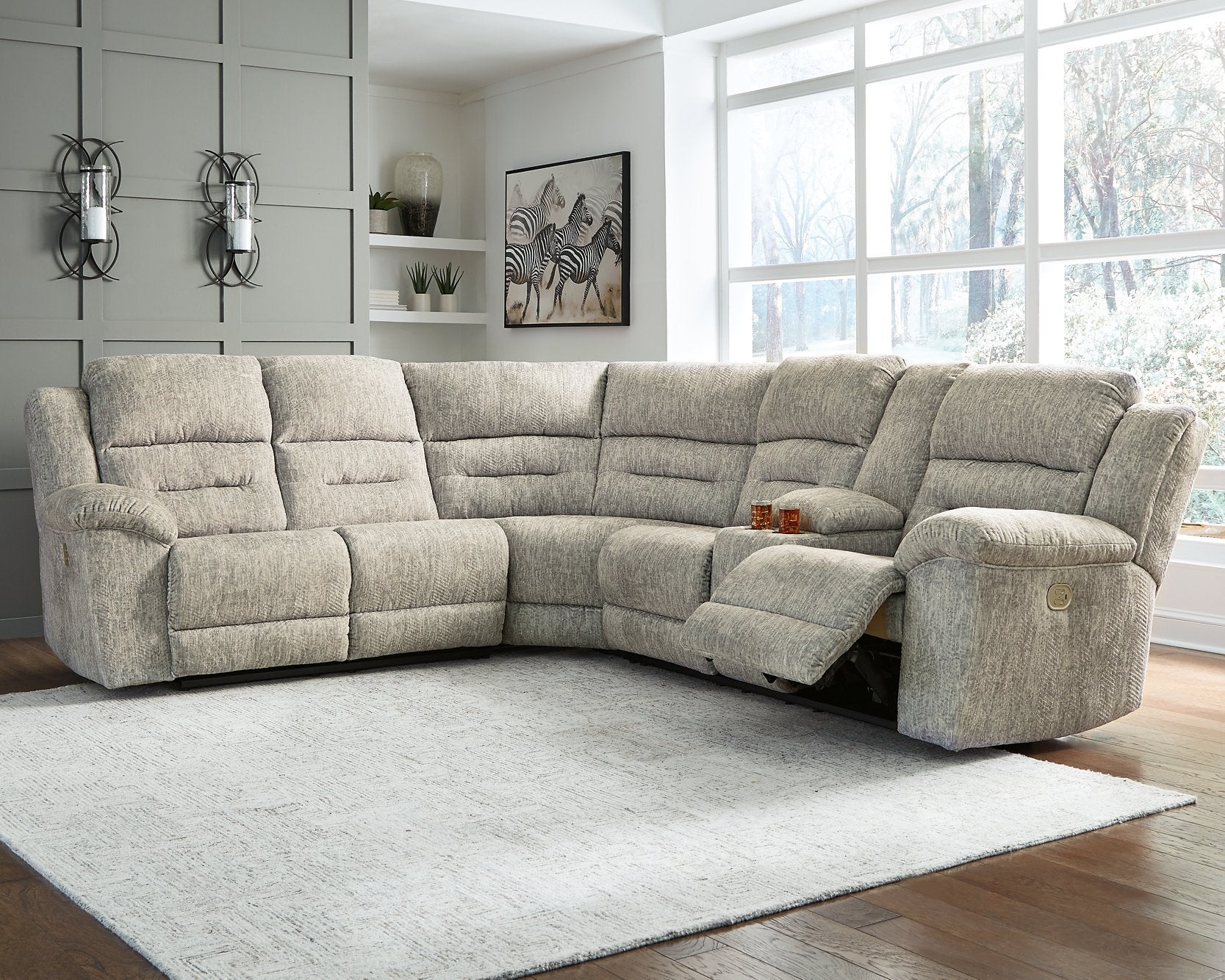 Family Den 3-Piece Power Reclining Sectional - Pull Up A Couch