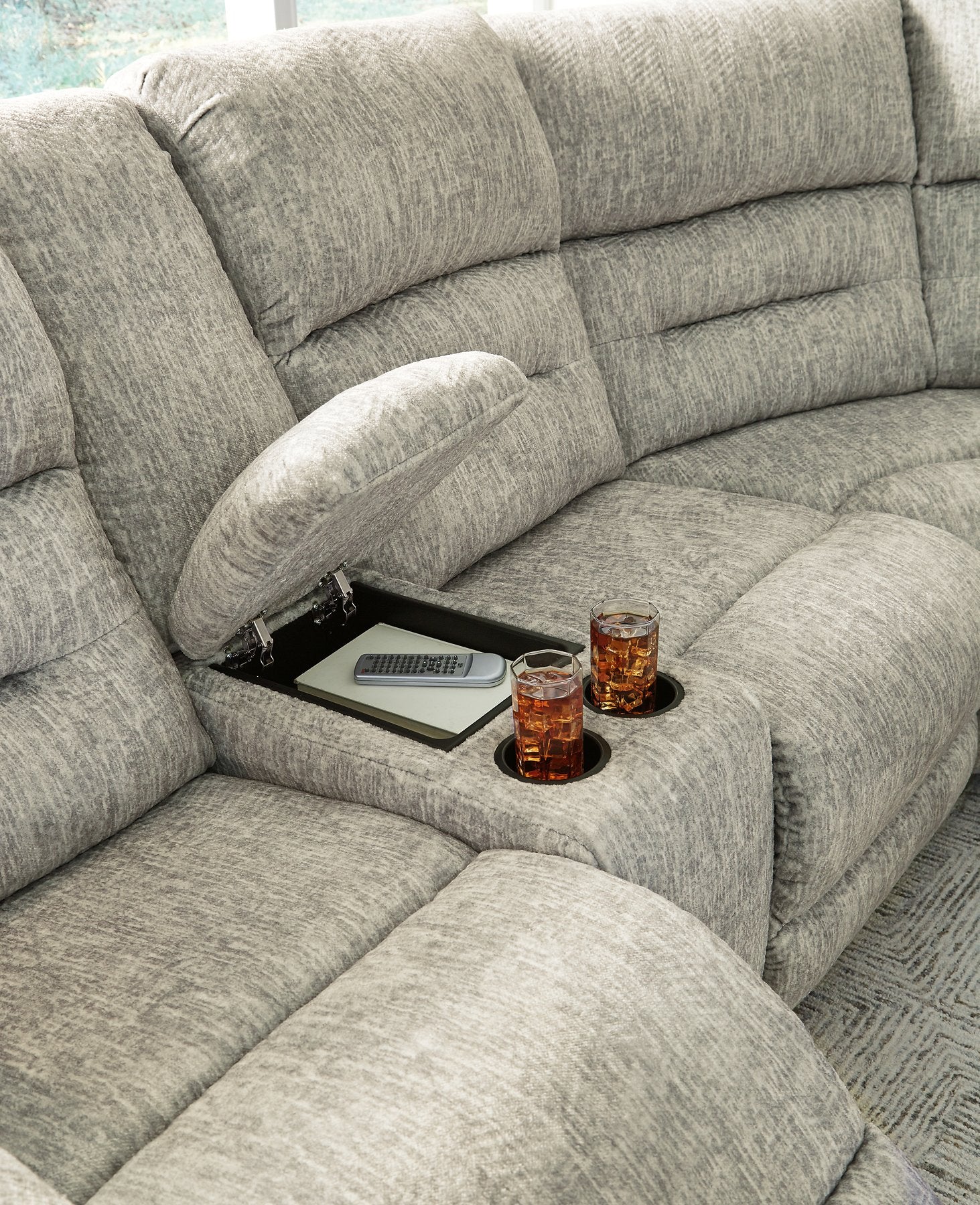 Family Den Power Reclining Sectional - Pull Up A Couch