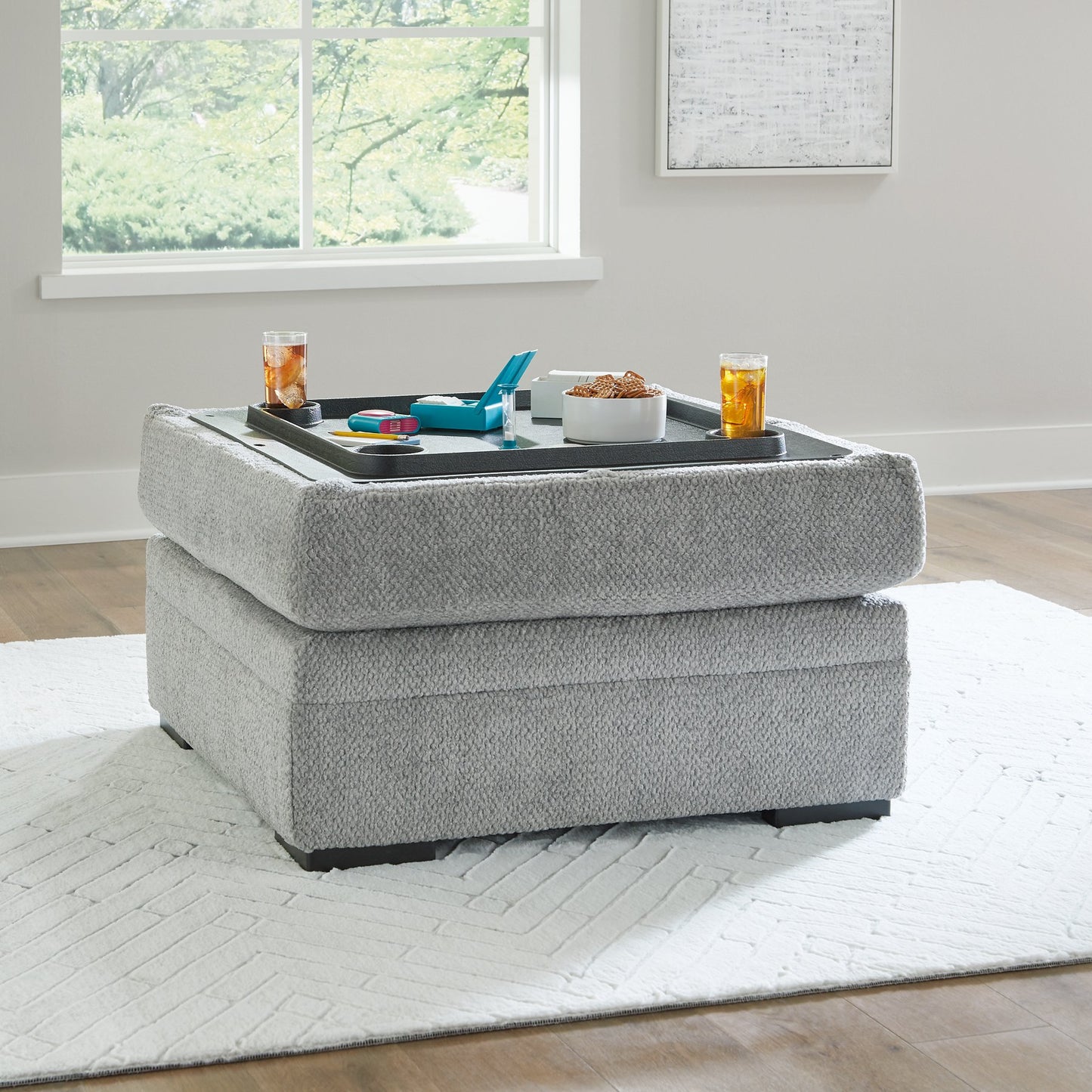 Casselbury Ottoman With Storage - Pull Up A Couch