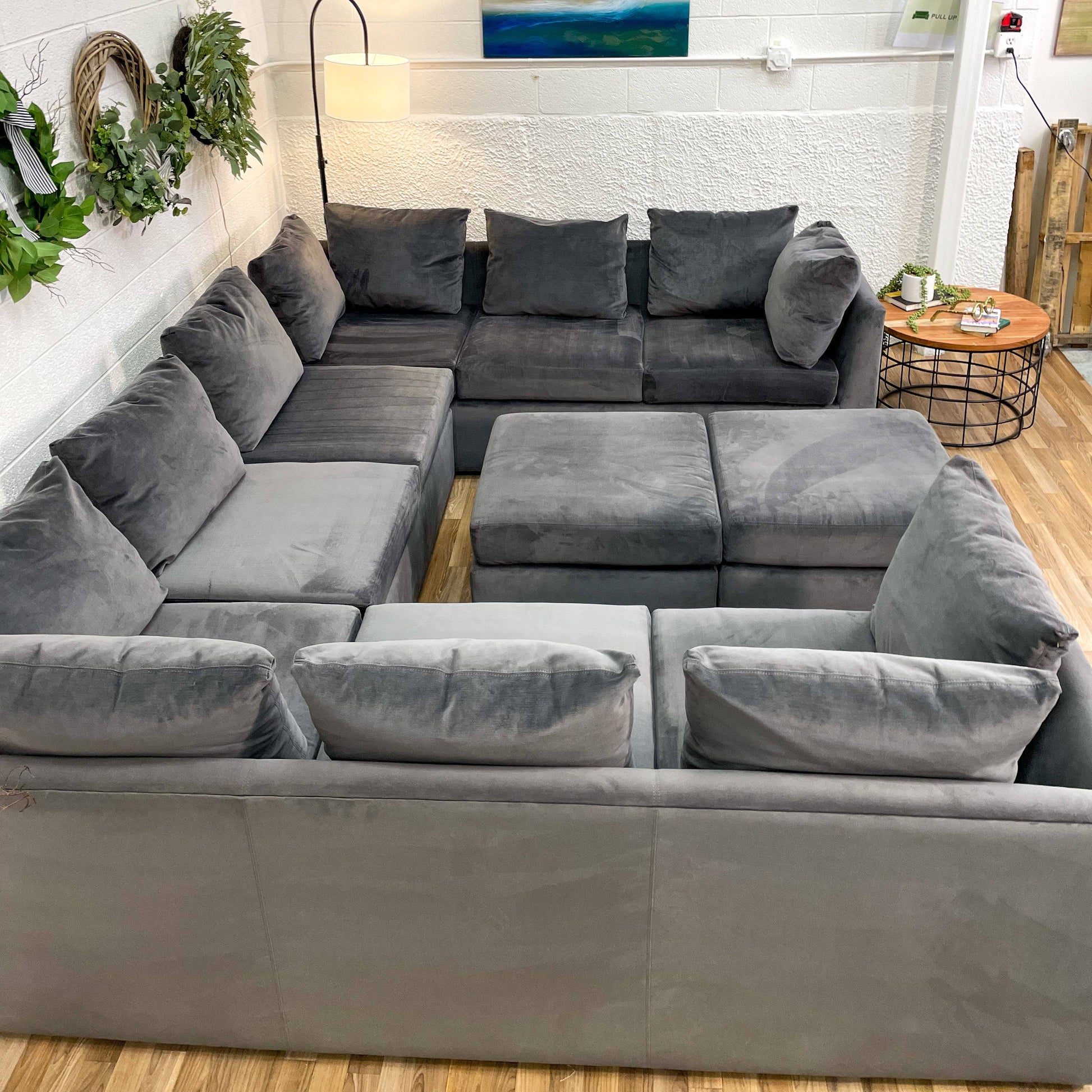 MGBW Dr Pitt, Huge Sectional - Pull Up A Couch