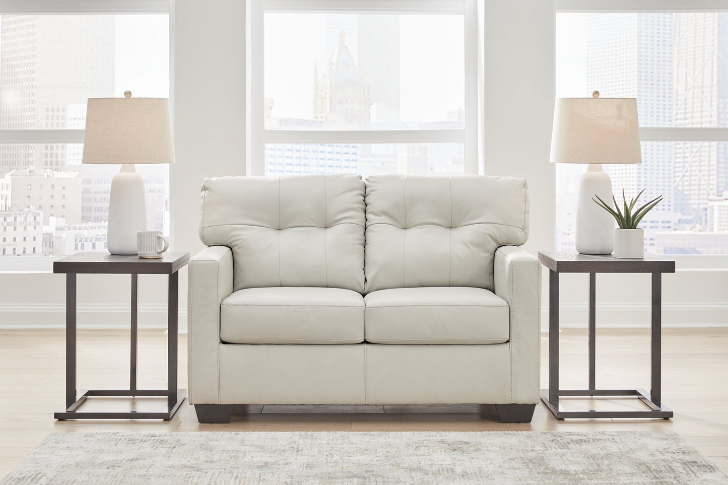 Belziani Loveseat - Pull Up A Couch