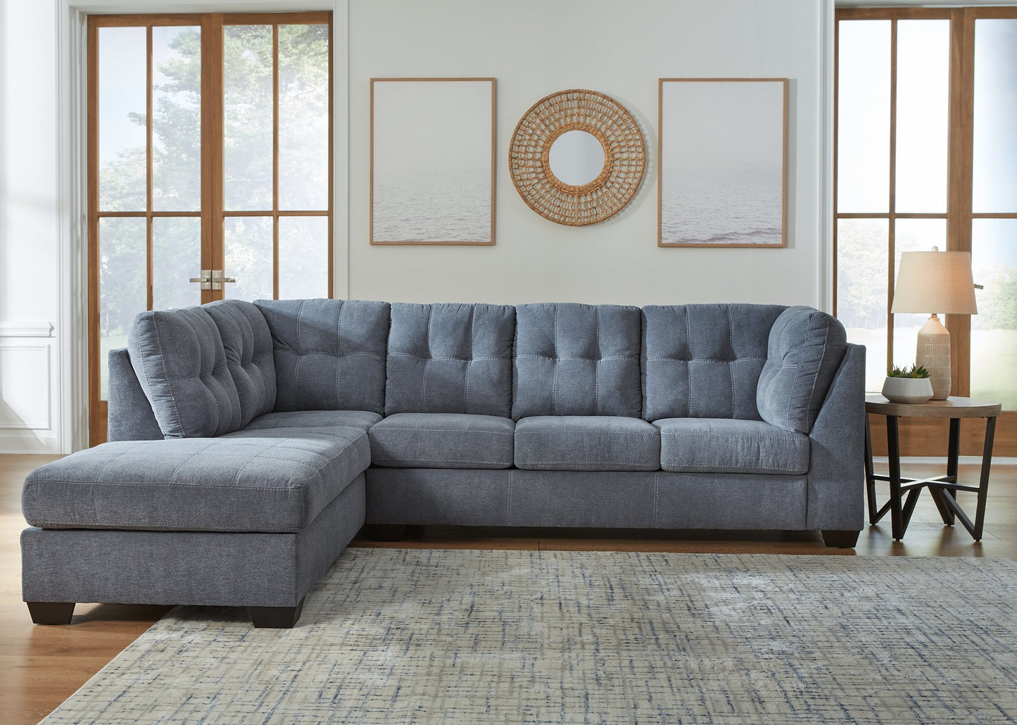 Marleton 2-Piece Sectional with Chaise - Pull Up A Couch