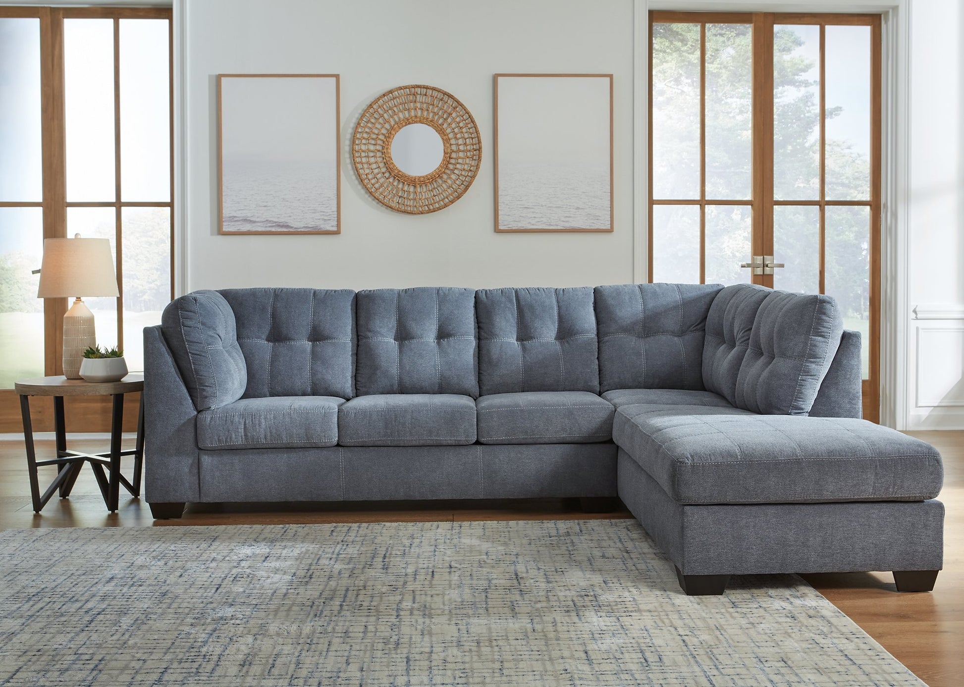 Marleton 2-Piece Sectional with Chaise - Pull Up A Couch