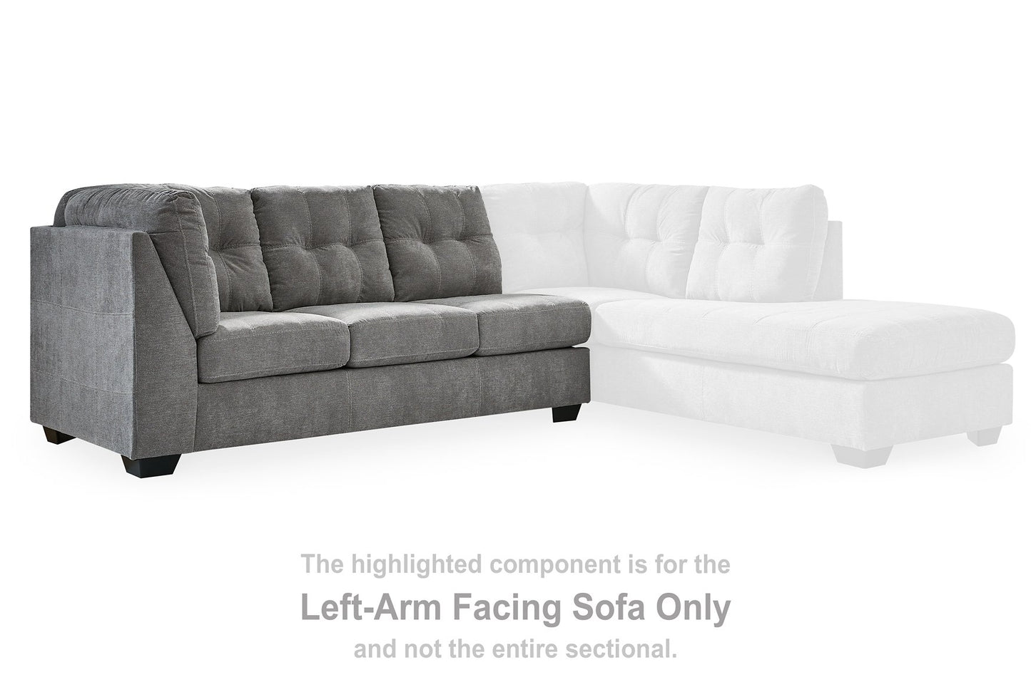 Marleton 2-Piece Sectional with Chaise - Pull Up A Couch