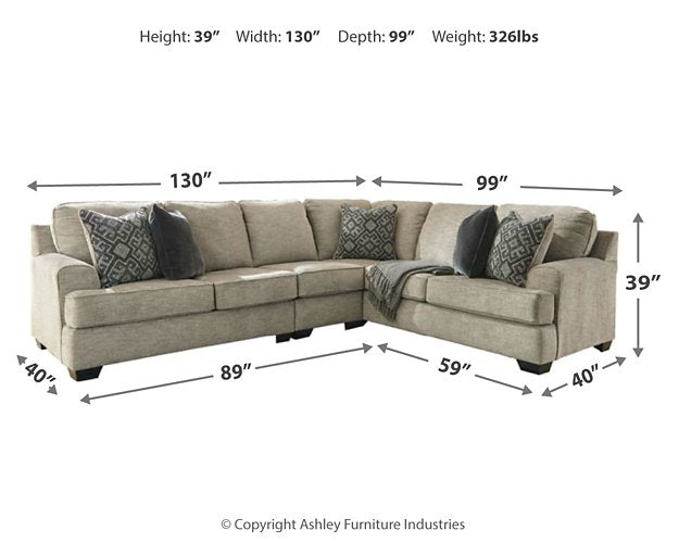 Bovarian Sectional - Pull Up A Couch