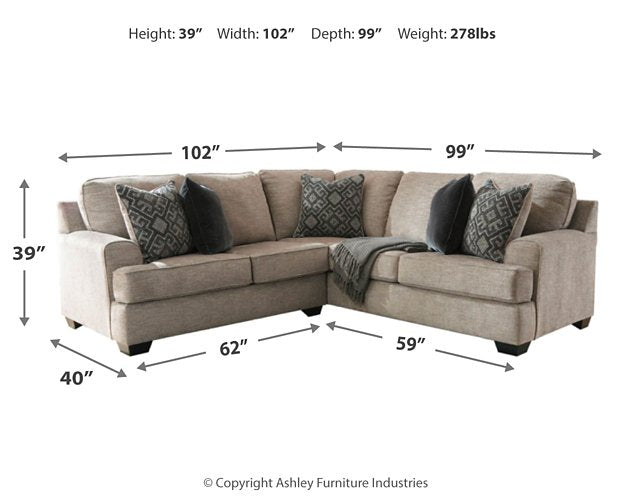 Bovarian Sectional - Pull Up A Couch