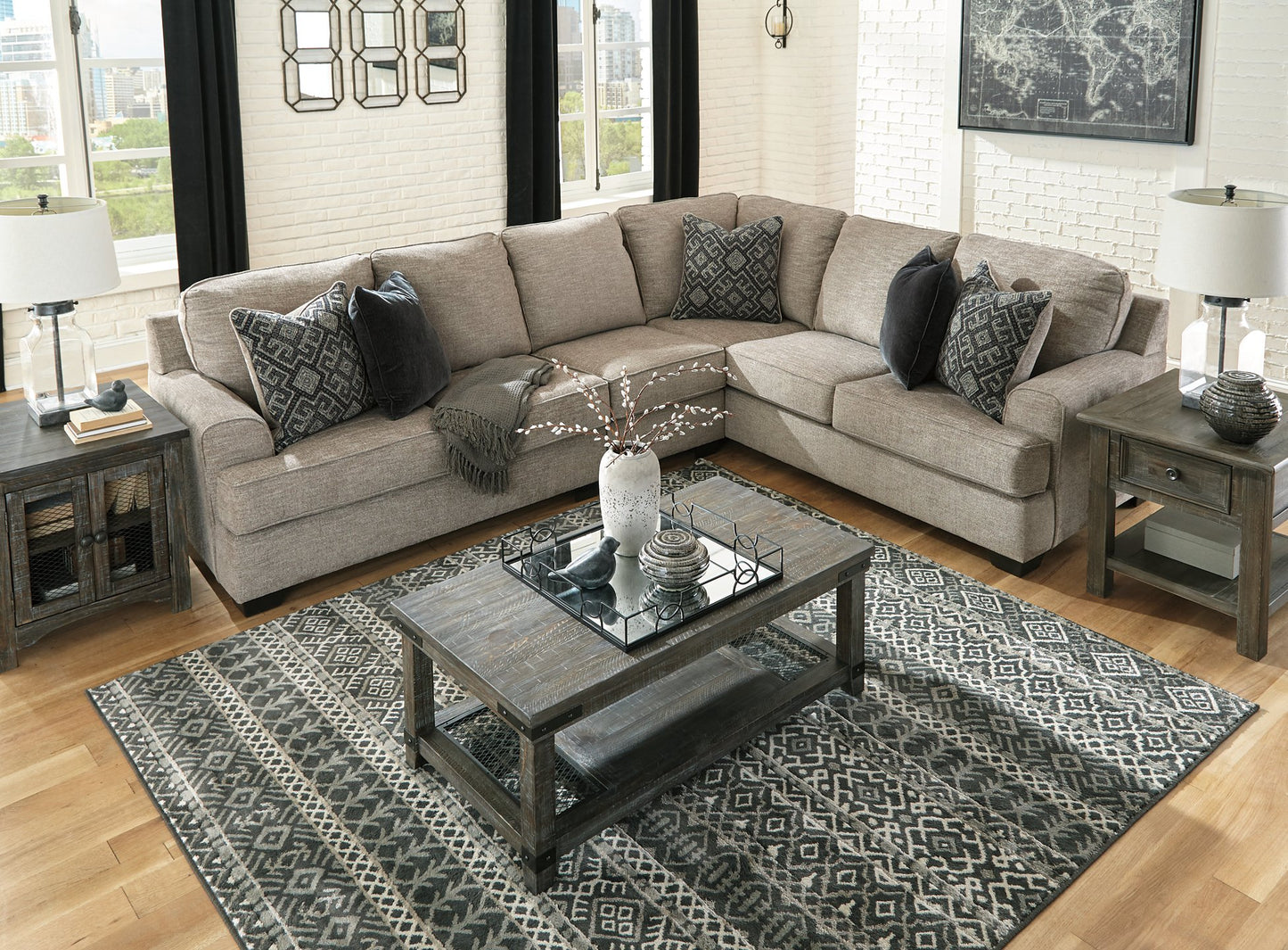 Bovarian Sectional - Pull Up A Couch