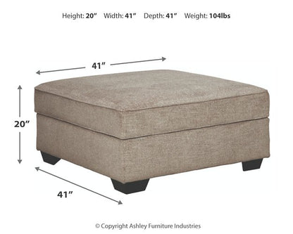 Bovarian Ottoman - Pull Up A Couch