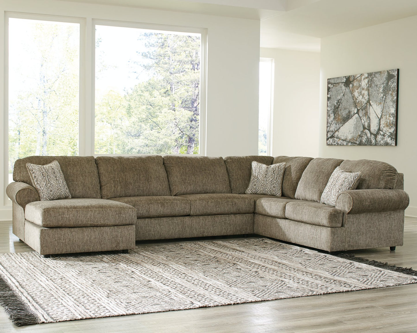 Hoylake 3-Piece Sectional with Chaise - Pull Up A Couch