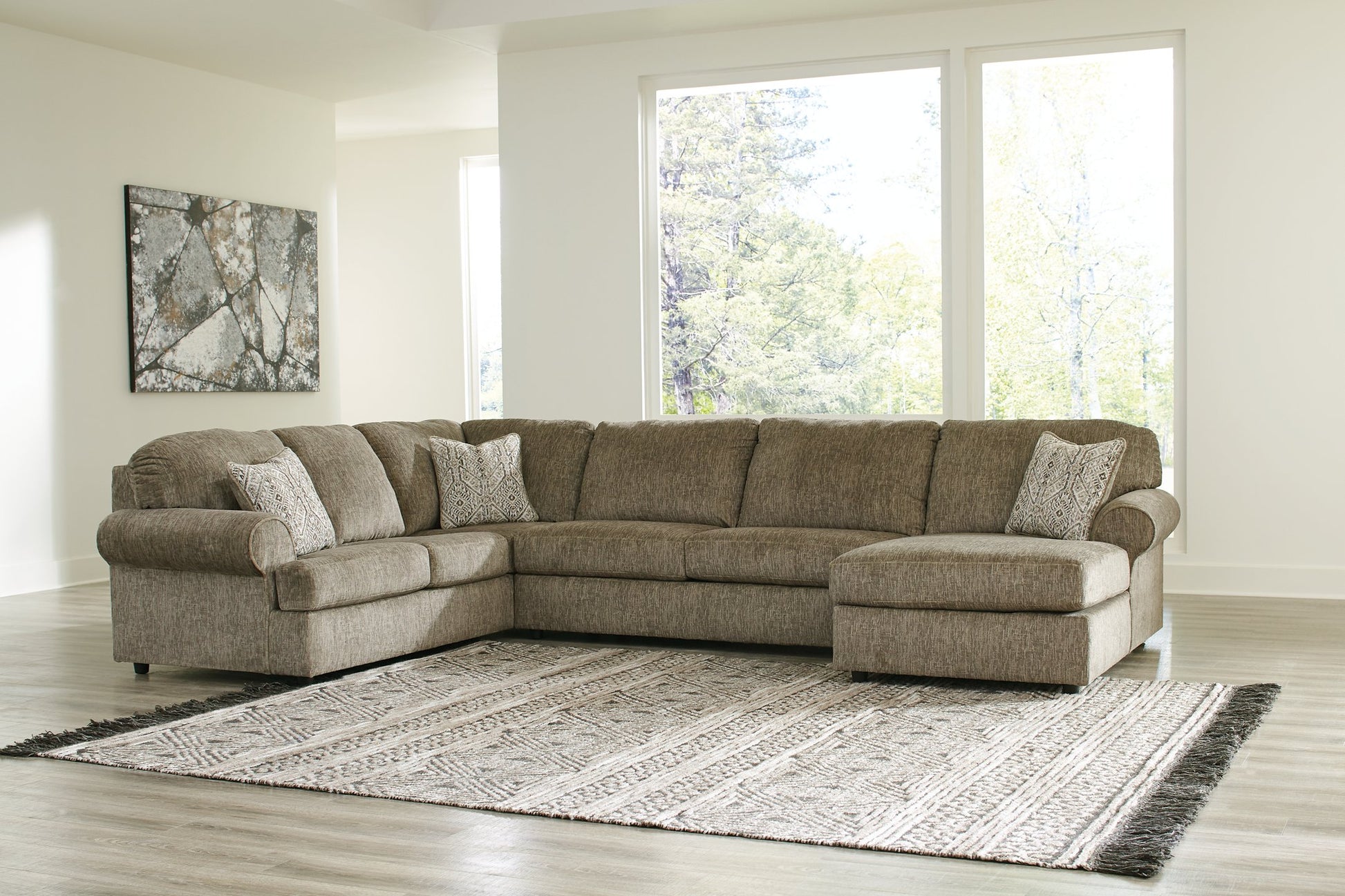 Hoylake 3-Piece Sectional with Chaise - Pull Up A Couch