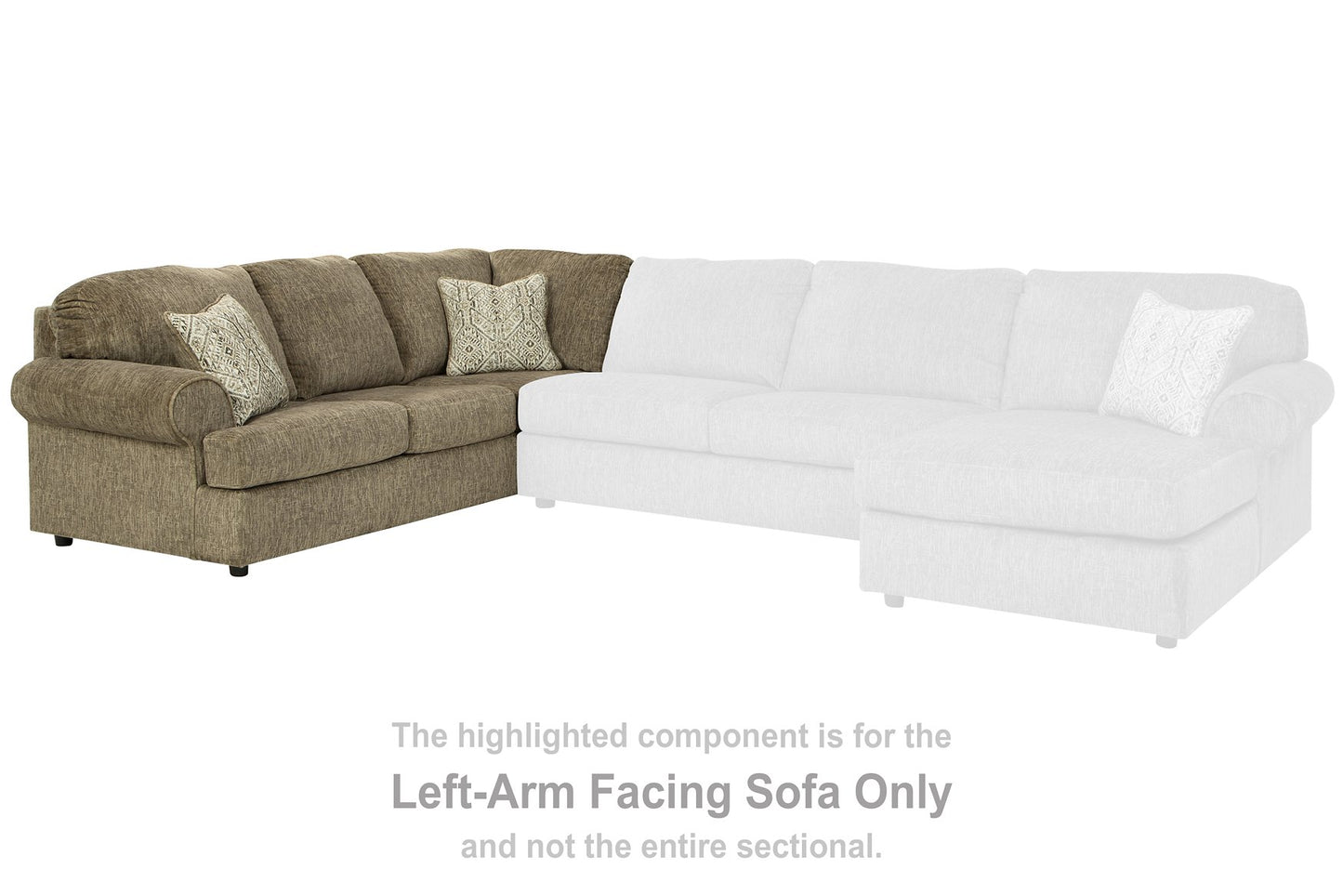 Hoylake 3-Piece Sectional with Chaise - Pull Up A Couch