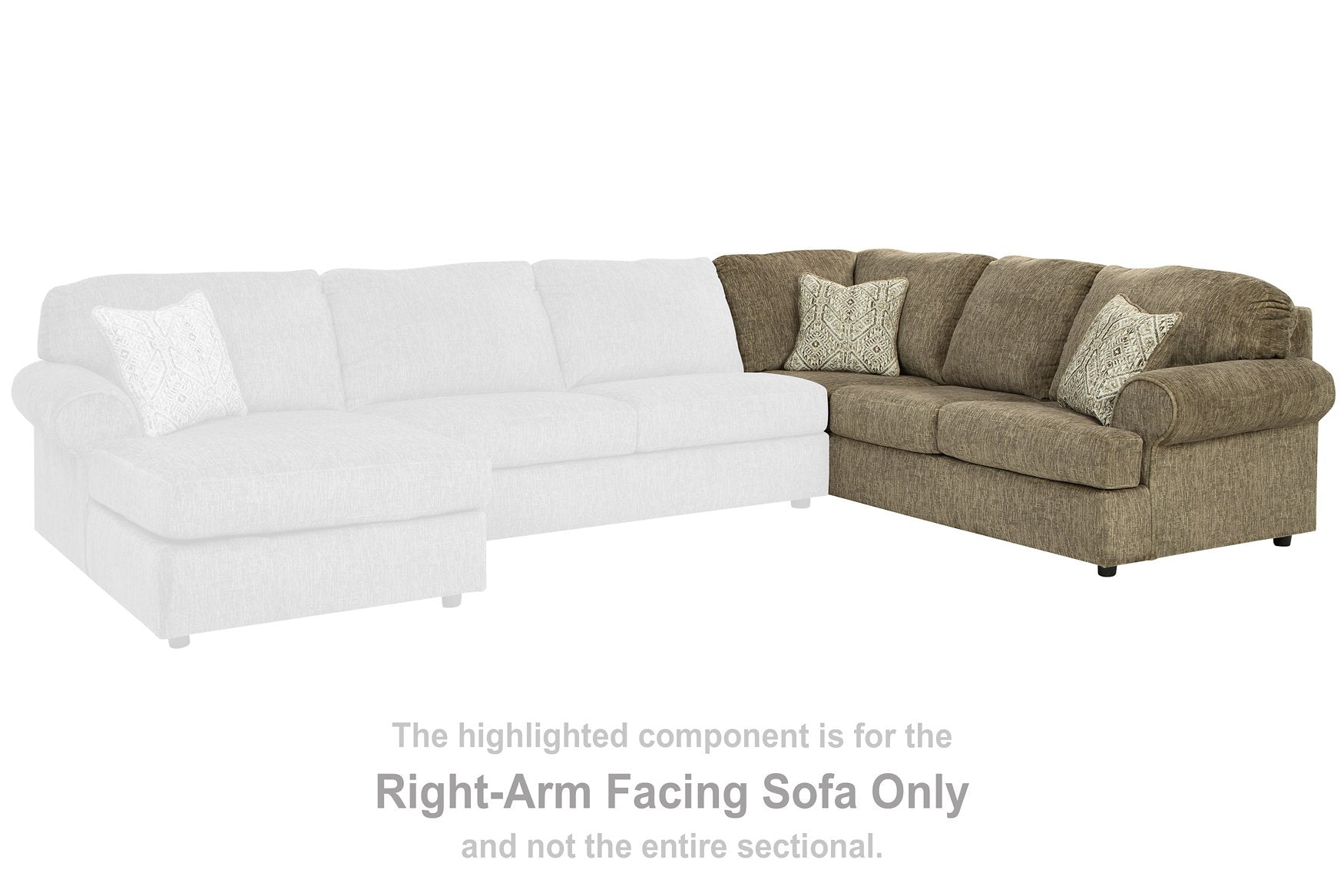 Hoylake 3-Piece Sectional with Chaise - Pull Up A Couch