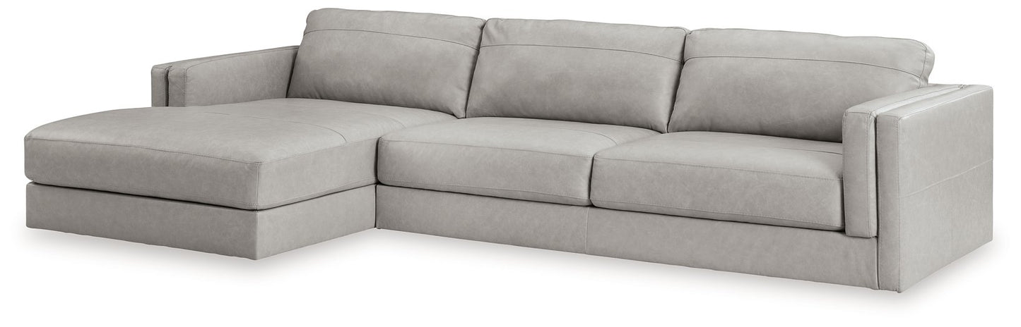 Amiata Sectional with Chaise - Pull Up A Couch