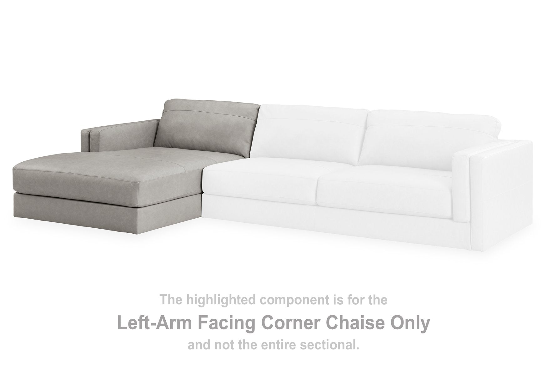 Amiata Sectional with Chaise - Pull Up A Couch