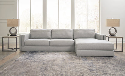 Amiata Sectional with Chaise - Pull Up A Couch