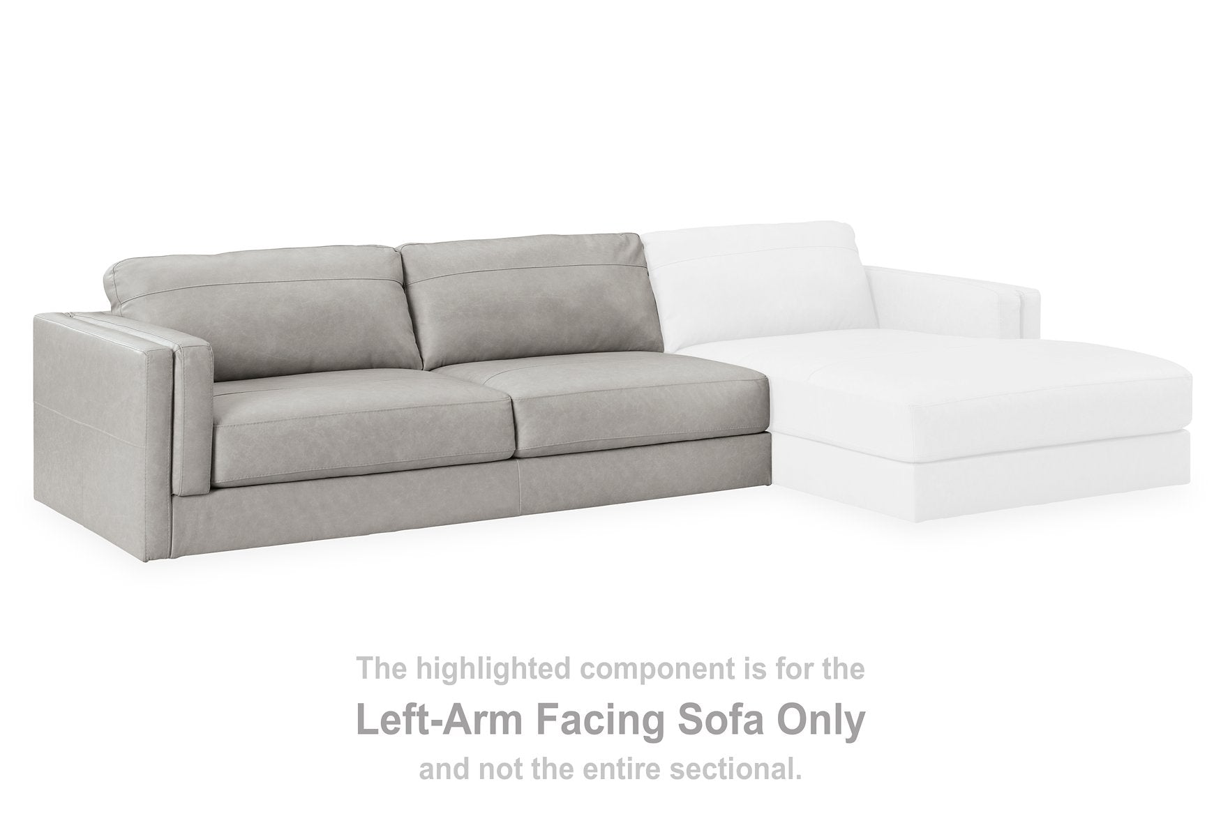 Amiata Sectional with Chaise - Pull Up A Couch