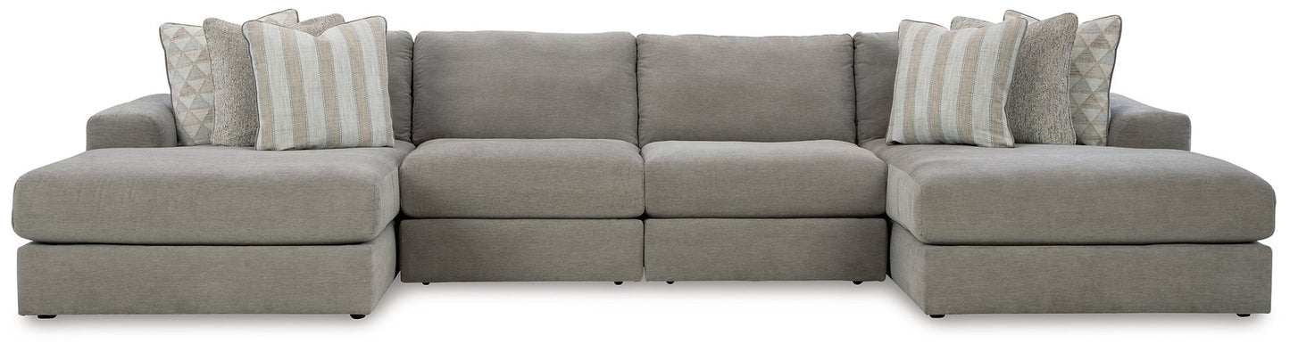 Avaliyah Double Chaise Sectional - Pull Up A Couch