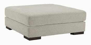 Artsie Oversized Accent Ottoman - Pull Up A Couch