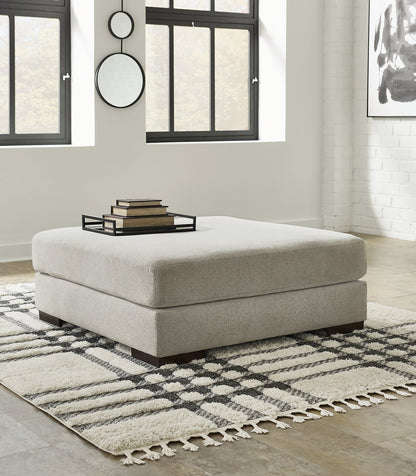 Artsie Oversized Accent Ottoman - Pull Up A Couch