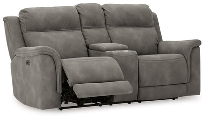 Next-Gen DuraPella Power Reclining Loveseat with Console - Pull Up A Couch