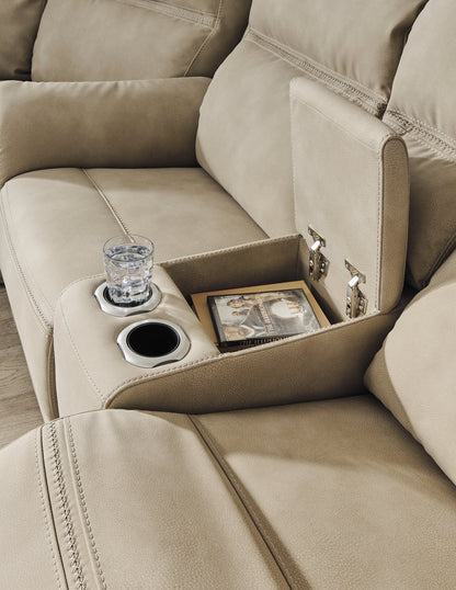 Next-Gen DuraPella Power Reclining Loveseat with Console - Pull Up A Couch