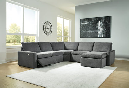 Hartsdale Power Reclining Sectional with Chaise - Pull Up A Couch