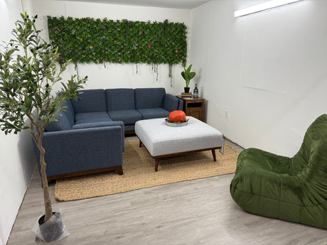 ARTICLE - Ceni 88" Corner Sectional - Denim Blue