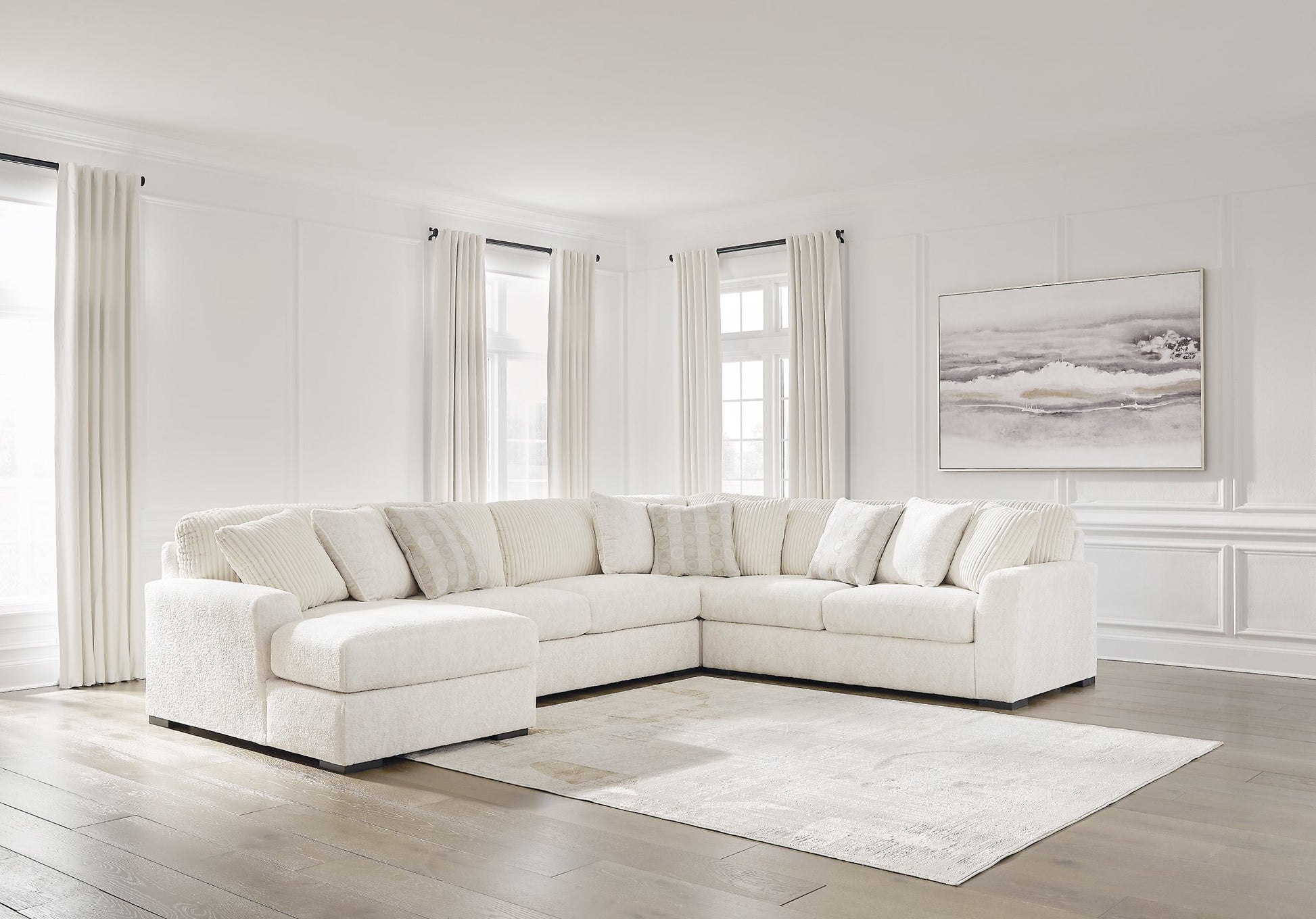 Chessington Sectional with Chaise - Pull Up A Couch