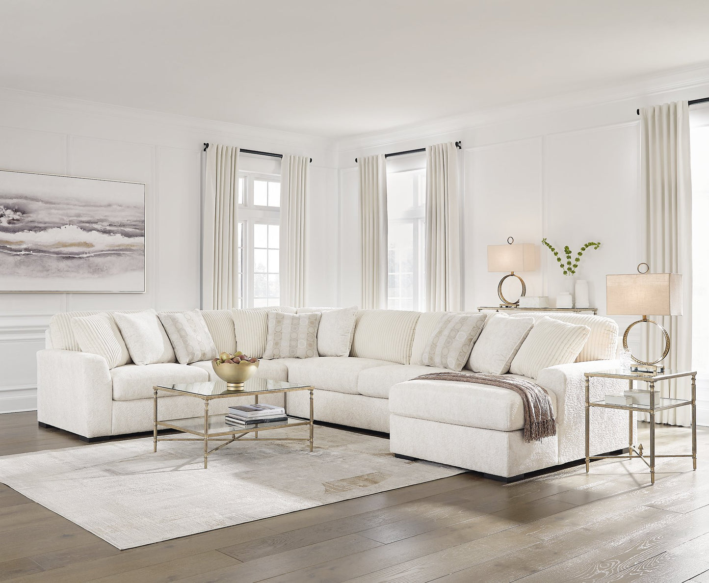 Chessington Sectional with Chaise - Pull Up A Couch