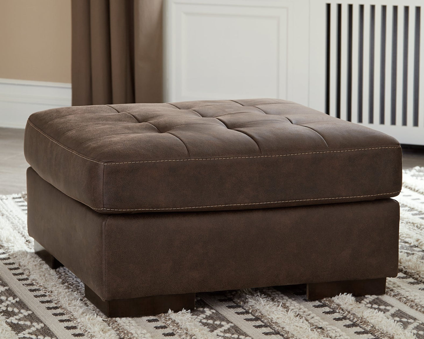 Maderla Oversized Accent Ottoman - Pull Up A Couch