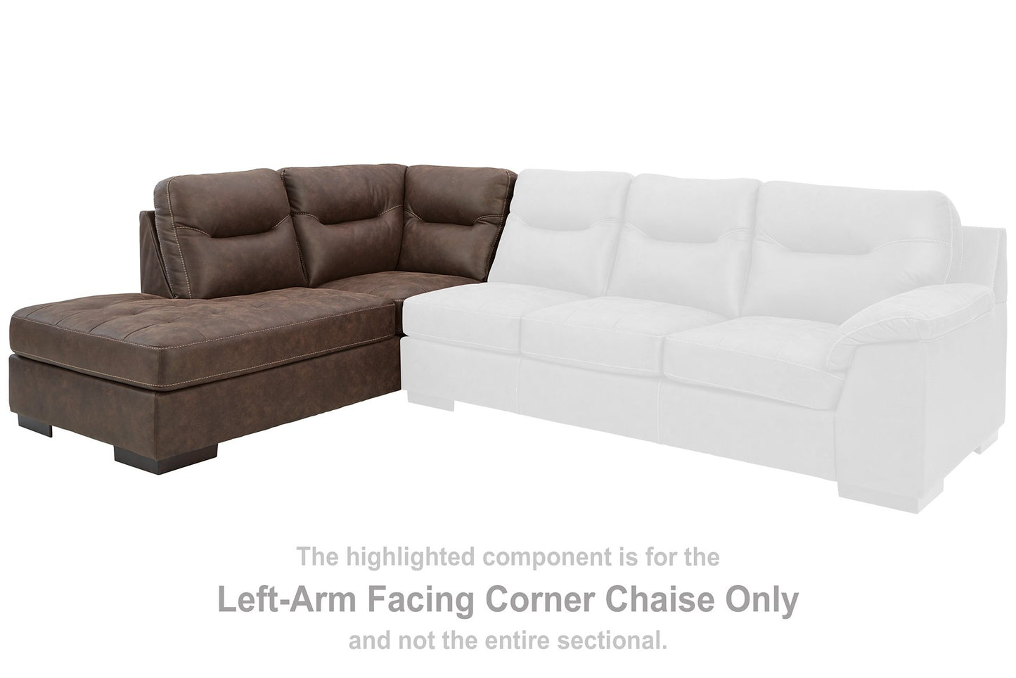 Maderla 2-Piece Sectional with Chaise - Pull Up A Couch