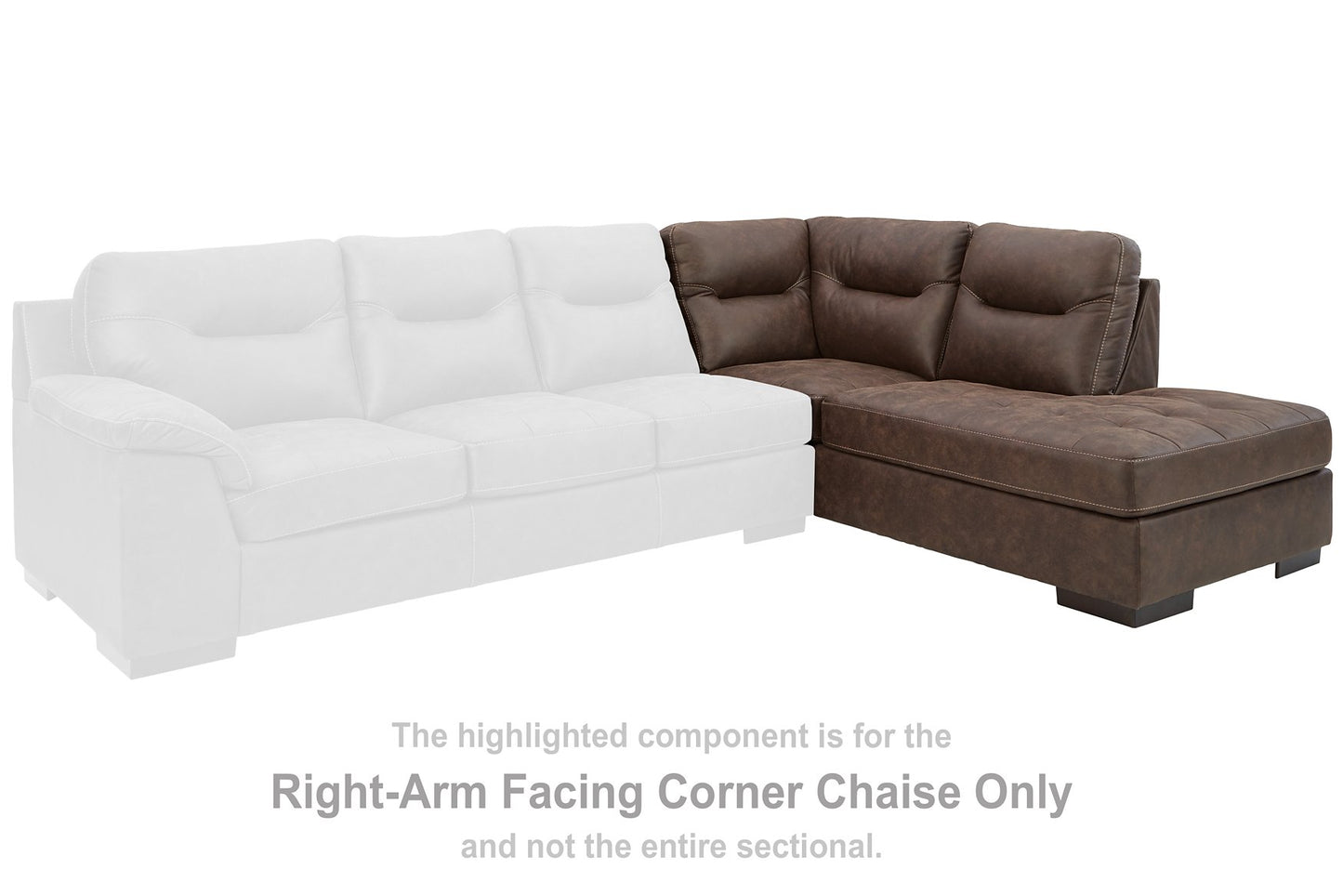 Maderla 2-Piece Sectional with Chaise - Pull Up A Couch