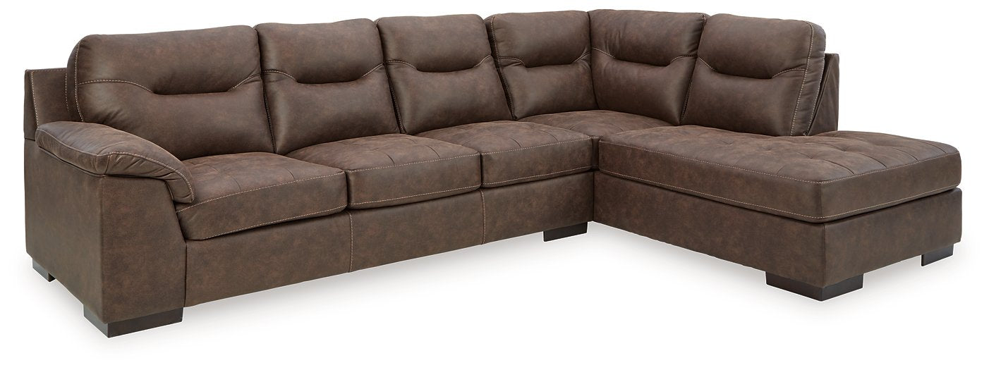 Maderla 2-Piece Sectional with Chaise - Pull Up A Couch