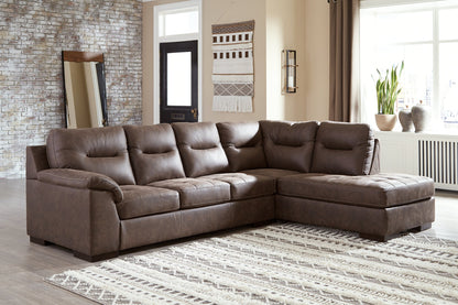 Maderla 2-Piece Sectional with Chaise - Pull Up A Couch