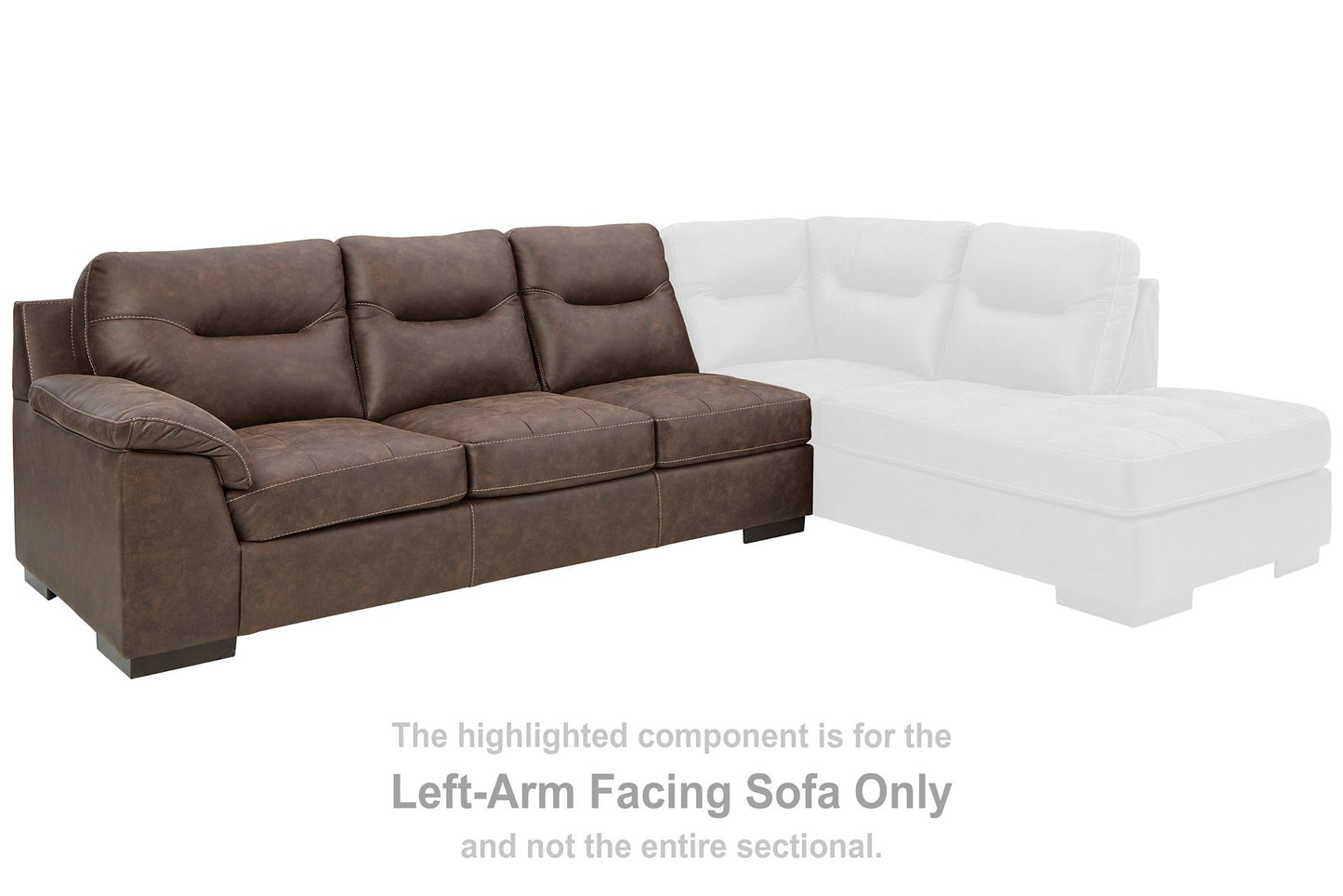 Maderla 2-Piece Sectional with Chaise - Pull Up A Couch