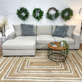 Jonathan Louis 2pc Sectional w/Chaise (8 months old) - Pull Up A Couch