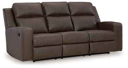 Lavenhorne Reclining Sofa with Drop Down Table - Pull Up A Couch