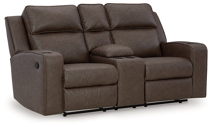 Lavenhorne Reclining Loveseat with Console - Pull Up A Couch