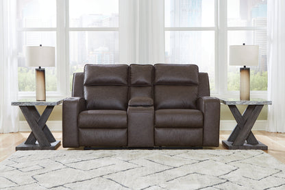 Lavenhorne Reclining Loveseat with Console - Pull Up A Couch