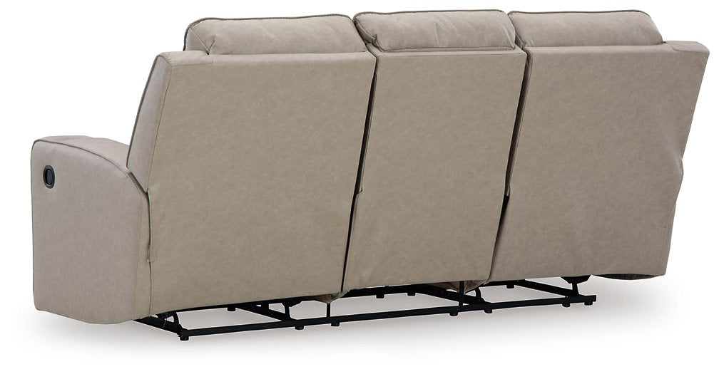 Lavenhorne Reclining Sofa with Drop Down Table - Pull Up A Couch