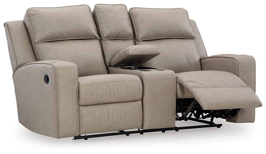 Lavenhorne Reclining Loveseat with Console - Pull Up A Couch