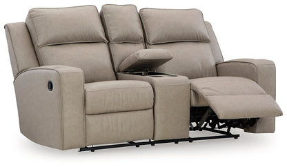 Lavenhorne Reclining Loveseat with Console - Pull Up A Couch